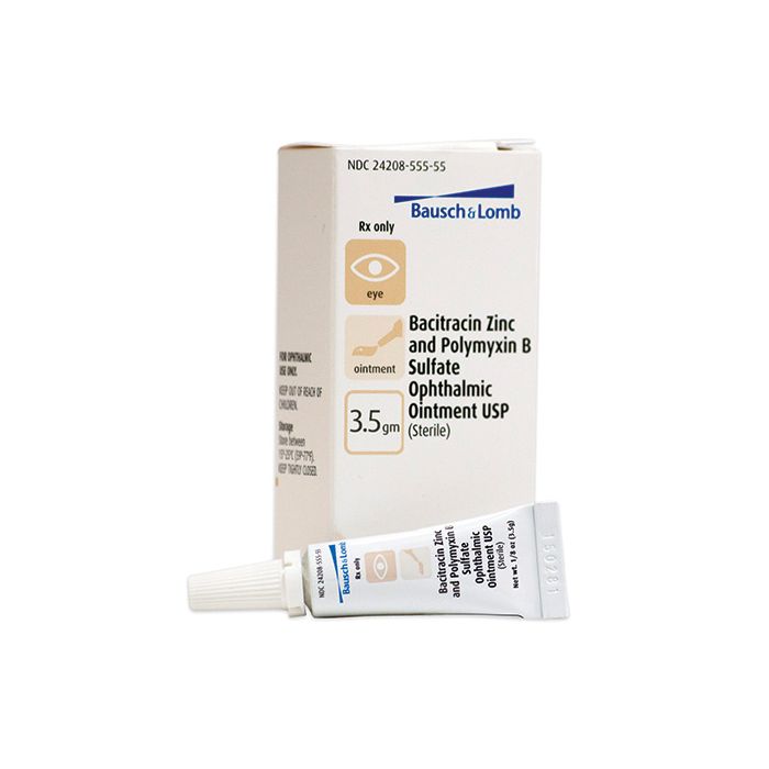Bacitracin & Polymyxin B 3.5gm - Ophthalmic Antibiotics