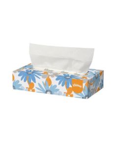 Facial Tissue, Kleenex - 8.2" X 8.4", 100 Per Box