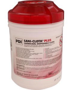 General Disinfectant Wipes - Sani-Cloth Plus Large, Wipe Canister