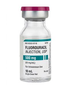 Fluorouracil Injectable 500mg, 10mL