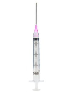 18g, 1.5" Needle - 3cc/3ml Syringe