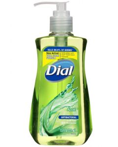 7.5 oz. Antibacterial Aloe Dial Soap - Liquid Pump Bottle
