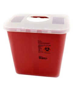 2 Gallon Red Container - Locking Rotor Lid