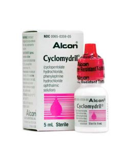 Cyclomydril Drops 0.2% - 1%, 5mL