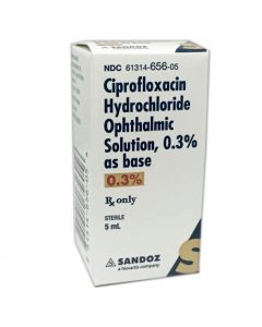 Ciprofloxacin Drops 0.3%, 5mL - Sandoz