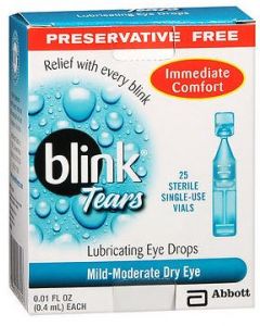 Blink Tear Drops 0.25%, 0.4mL - Preservative Free