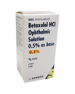 Betaxolol Drop 0.5%, 5mL