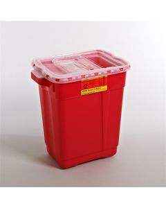 19 Gallon Red Container - Non-Locking Sliding Lid