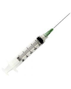 21g, 1.5" Needle - 5cc/5ml Syringe