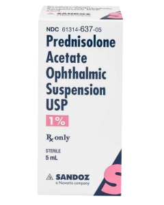 Prednisolone 1%, 5mL drops