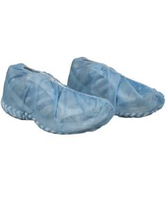 Dynarex shoe covers - blue, nonskid, size universal