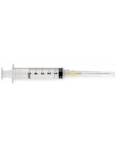 20g, 1.5" Needle - 5cc/5ml Syringe
