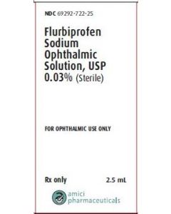 Flurbiprofen Drops 0.03%, 2.5mL