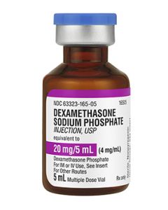 Dexamethasone Injectable 20mg, 5mL
