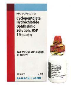 Cyclopentolate 1%, 2mL