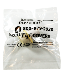 AccuTip Covers - Sleeved Individually Wrapped, 100 - Sanitized