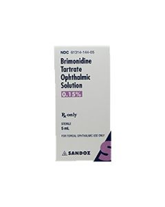 Brimonidine Tartrate Drops 0.15%, 5mL