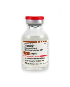 Xylocaine With Epinephrine Injectable 2%, 20mL  Vial NDC 63323048327