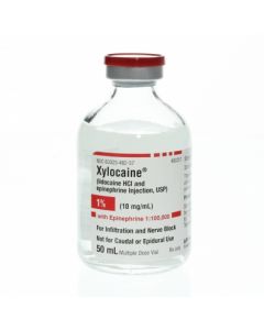 Xylocaine With Epinephrine Injectable 1%, 50mL