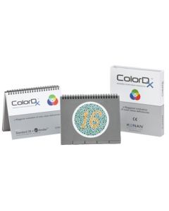 ColorDx Color Vision Test - Standard, 24 Number Plates