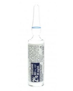 Lidocaine Injectable 2%, 10mL - Preservative Free