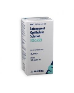 Latanoprost Drops 0.005%, 2.5mL