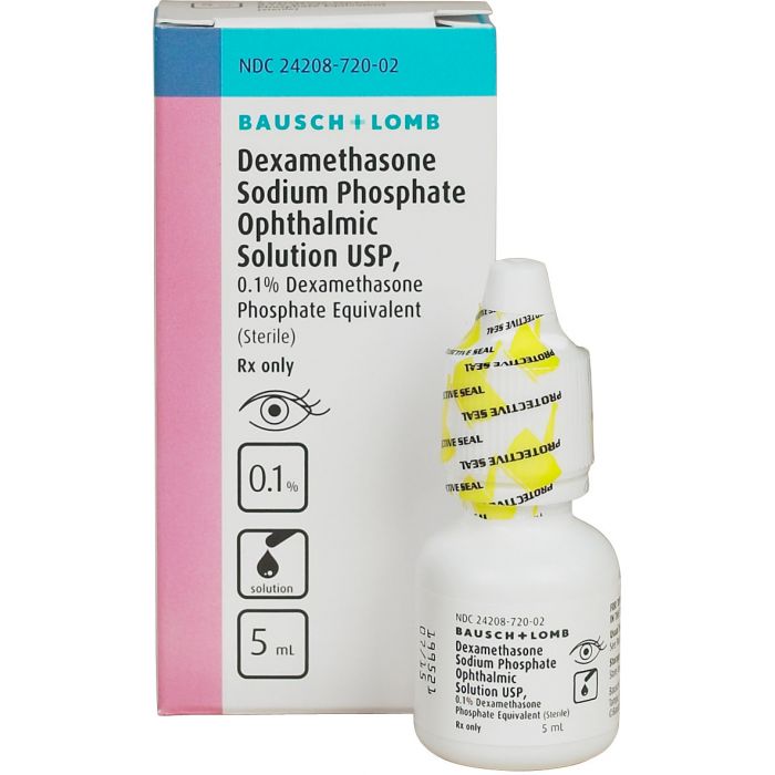 Dexamethasone Drops 0.1, 5mL Ophthalmic AntiInflammatories