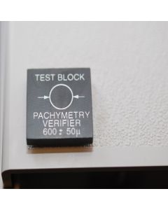 Pachymeter Test Block Pachymeter Accessories