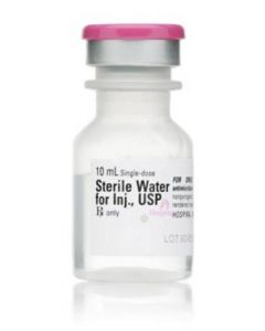 10 mL Vial Of Sterile Water - Injection Sterile Water