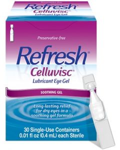 Refresh Celluvisc Drops 1%, 0.4mL - Preservative Free Dry Eye