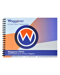 Waggoner PIP24 Color Vision Testing Book - 24 Plates Sight and Color Vision Testing