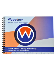 Waggoner Color Vision Testing Made Easy Book - 9 Plates Sight and Color Vision Testing