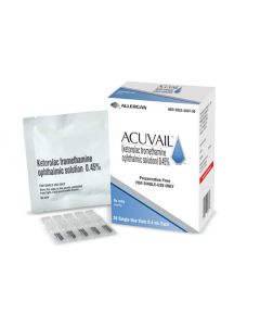 Acuvail Drops 0.45%, 0.4mL - Preservative Free Anti-Inflammatories