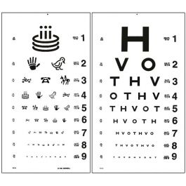hotvallen figure test 10 foot 215 x 115 eye charts visual tests